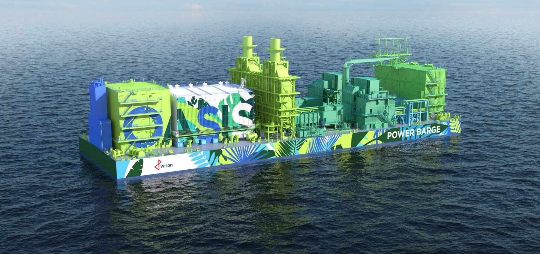 Floating Gas Power Plant
